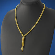 double-gold-ball-Lariat-chain-in-MGSDB116-NL-YG